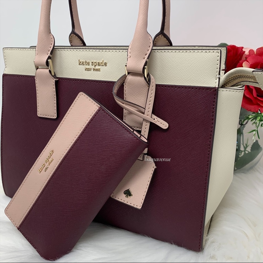 Kate spade Cameron medium satchel bifold wallet - Picture 2 of 8